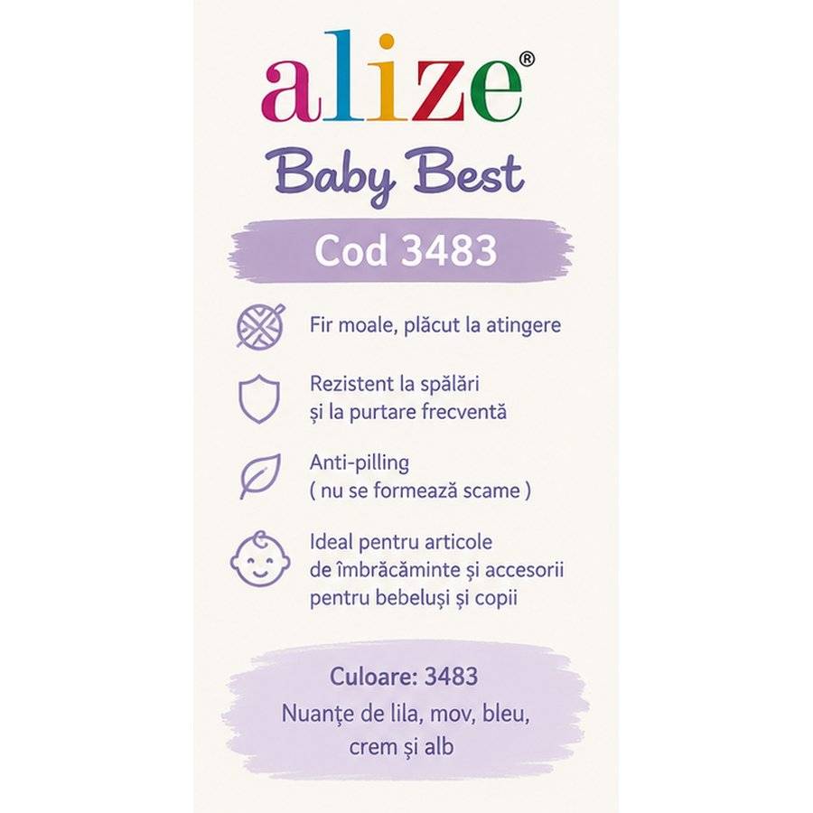 Baby best color Alize cod 3483