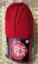 Soft Red Heart cod 9925