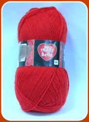 Fire de tricotat Bella Red Heart