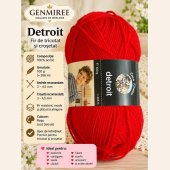 Detroit uni Red Heart cod 8221
