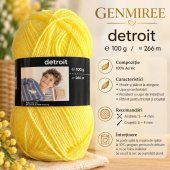 Detroit uni Red Heart cod 98595